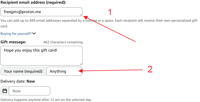 Amazon Gift Card Guide